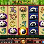 100 pandas slot machine